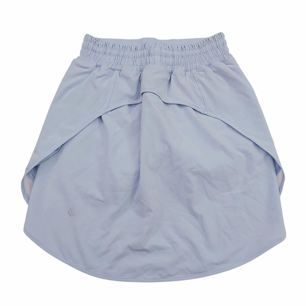 Lululemon Hotty Hot Skort Womens 2 Blue High Rise Tennis Golf Running Skirt - Picture 5 of 12